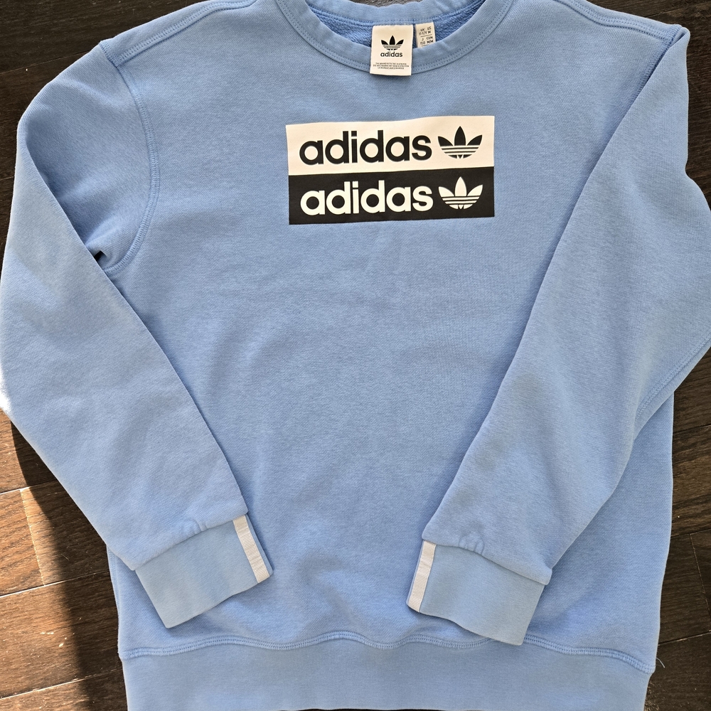 Adidas Kids Light Blue Sweatshirt